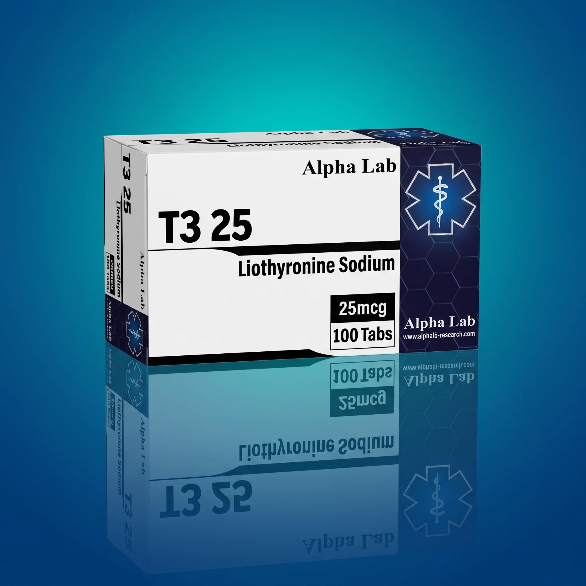 Liothyronine Sodium (T3) 25mcg — ليوثايرونين 25 مايكروجرام